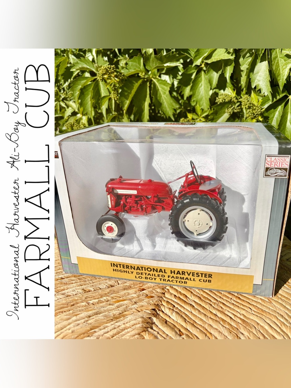 SpecCast International Harvester Farmall Cub Lo-Boy Tractor